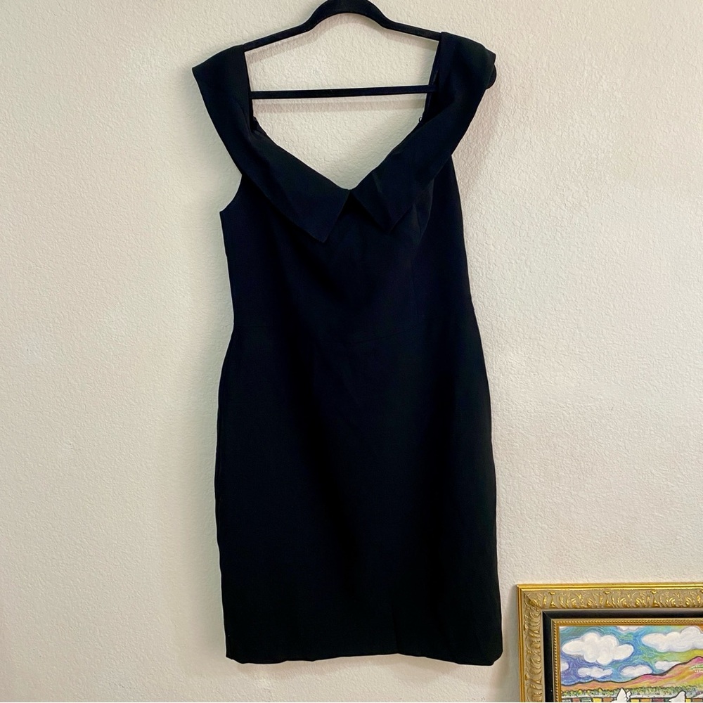 Women's NWT Trina Turk Vivacious Off Shoulder Dress Sz 14 Fully Lined MSRP $278